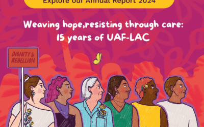 Weaving hope, resisting through care. Annual Report 2024